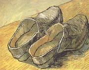 Vincent Van Gogh A pair of wooden Clogs (nn04) oil painting picture wholesale